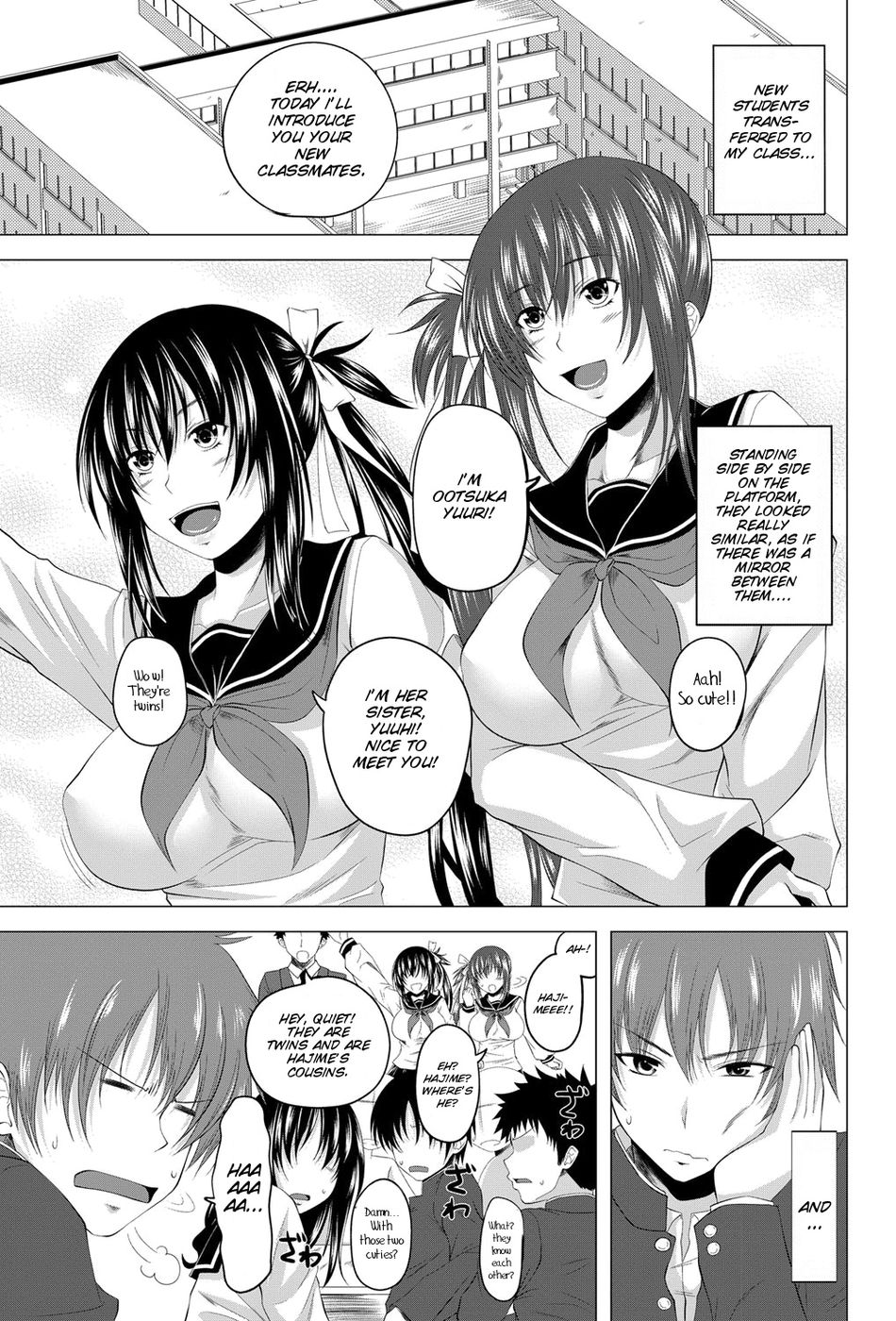 Hentai Manga Comic-Double Angel-Chapter 1-2